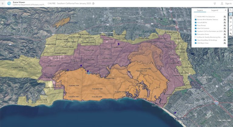 CalFire Interactive Map