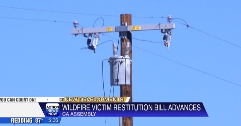 California bill advances to help wildfire victims get full restitution | Video - Action News Now
