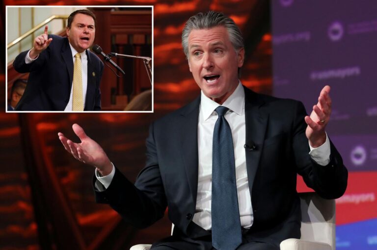 California GOP urge Trump to kill Gavin Newsom's $400-a-year healthcare tax