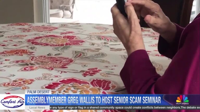 Free Scam-Prevention Seminar Coming to Palm Desert This Week